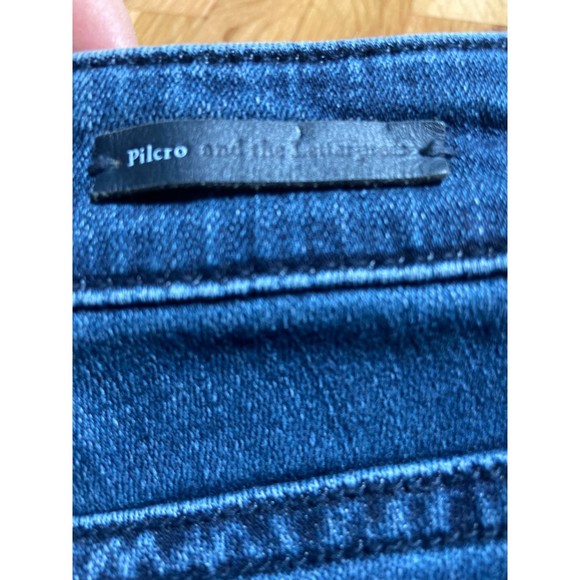 Anthropologie Script Pilcro & the Letterpress Skinny Jeans 25 - Picture 3 of 6